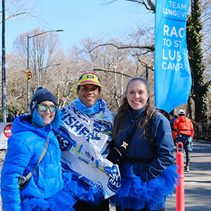 Team LUNGevity runners