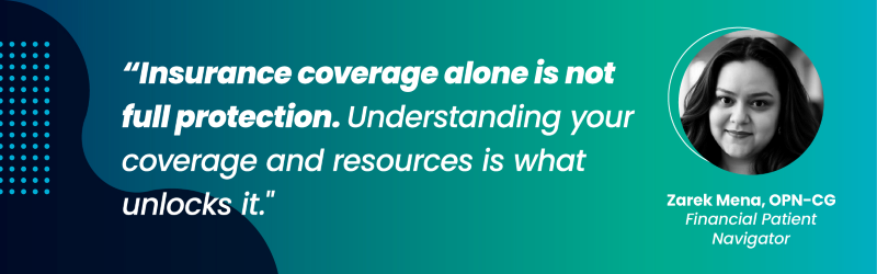 insurance coverange alone is not full protection