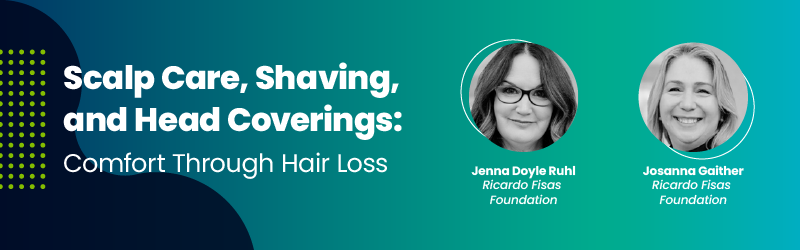 scalp care, shaving, and head coverings vitual workshop