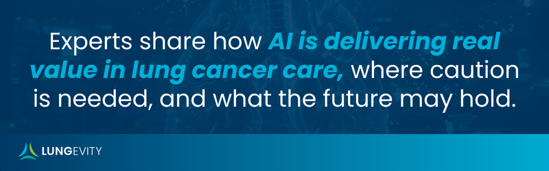 what are the benefits of ai in lung cancer