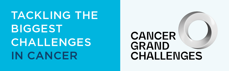 Article title and Cancer Grand Challenges logo