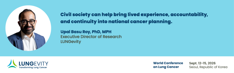 civil society can help bring live experience into national cancer planning