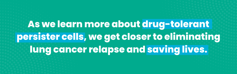 quote about using dtpc to eliminate lung cancer relapse