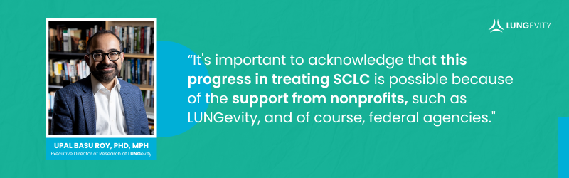 funding lung cancer research is important quote
