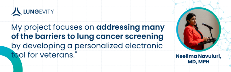 quote from article about this project addressing the barriers to screening