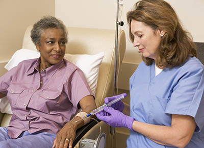 Chemotherapy injection