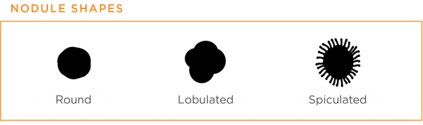 Nodule shapes