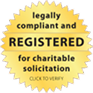 Registered charity badge