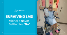 michelle in hospitol with radiation mask