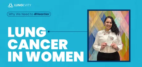 Lung cancer in women, photo of Dr. Florez who started the HearHer campaign