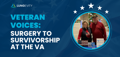 Michael and Kristi at the Dallas VA 