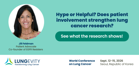 does patient involvement strengthen lung cancer research