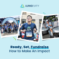 people at fundraising event