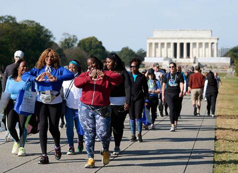 People walking at BDT DC