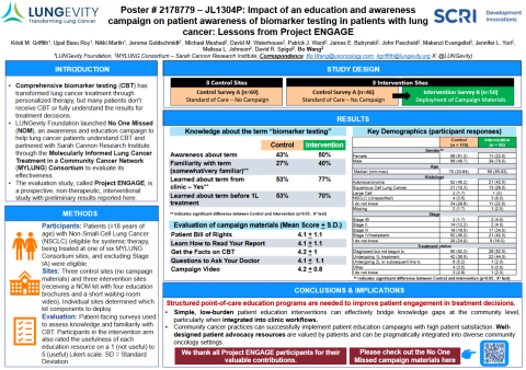 detailed research poster