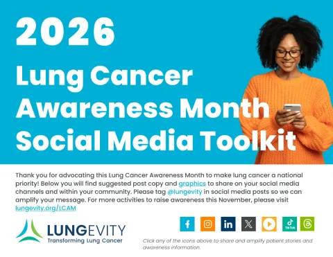 lung cancer awareness month social media toolkit