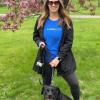 Heather Doran with dog Lola Heather Doran with dog Lola