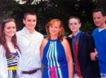 Meg and Jack Rogers are pictured with their children Maggie, Michael, and Jack Jr. Meg and Jack Rogers are pictured with their children Maggie, Michael, and Jack Jr.